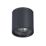 Plafoniera esterna Tormi Italux GU10 35W nera IP54