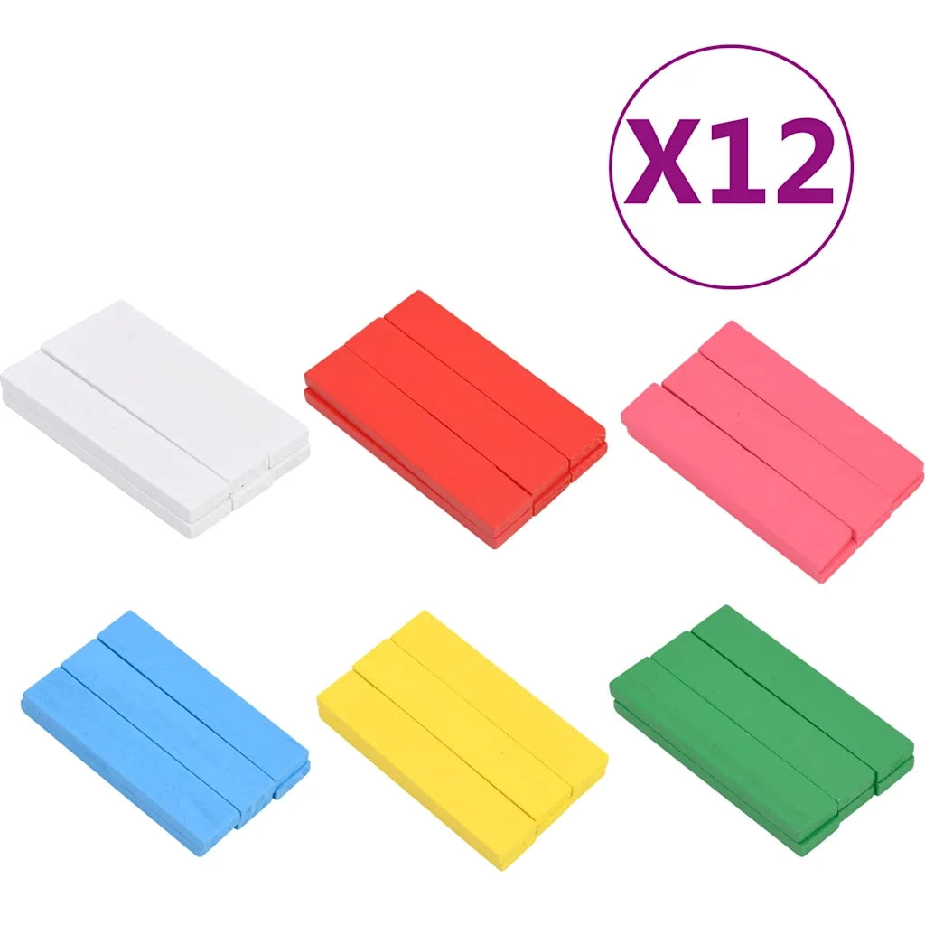 Set 150 Blocchi di Costruzione in Massello di Pino Verniciato 93271