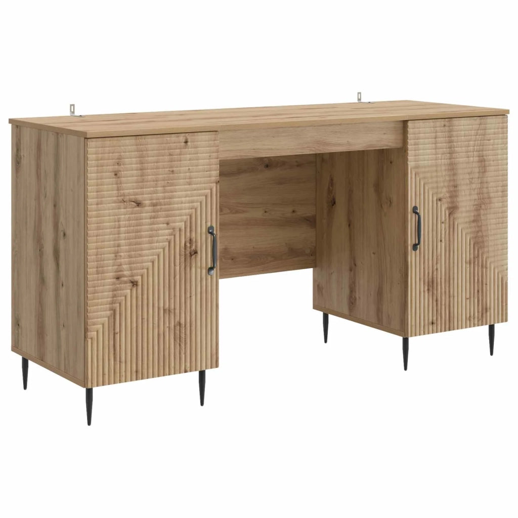 Scrivania con lo scaffale Rovere Artigianale 142,5 x 50 x 75 cm