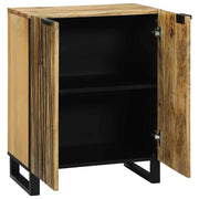 Credenza | Madia | Buffet da pranzo | Armadio da pranzo Naturale 60 x 33,5 x 75 cm Legno di mango massello