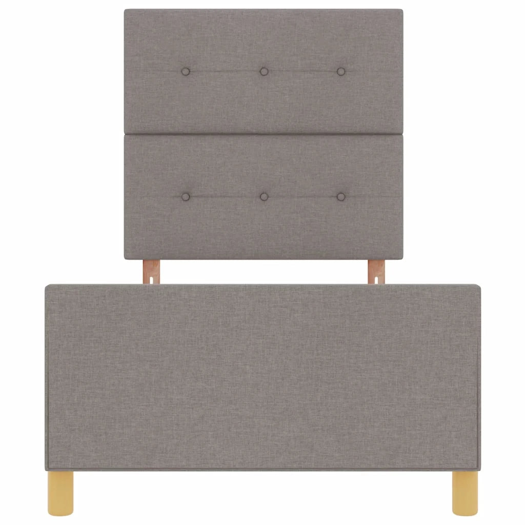 Struttura del letto con testiera Talpa 90 x 190 cm Tessuto 3344694
