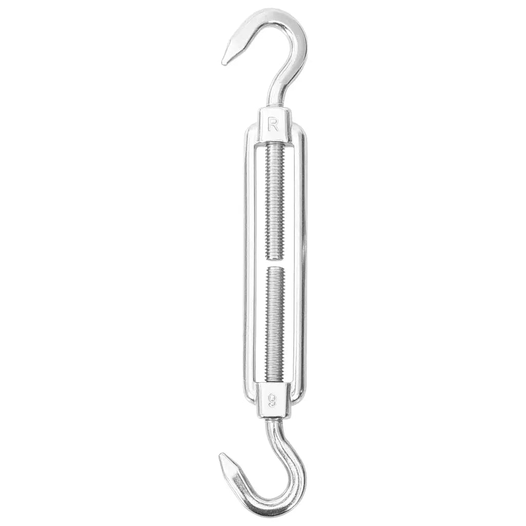 Set Accessori per Vela Parasole 9 pz in Acciaio Inossidabile 310242