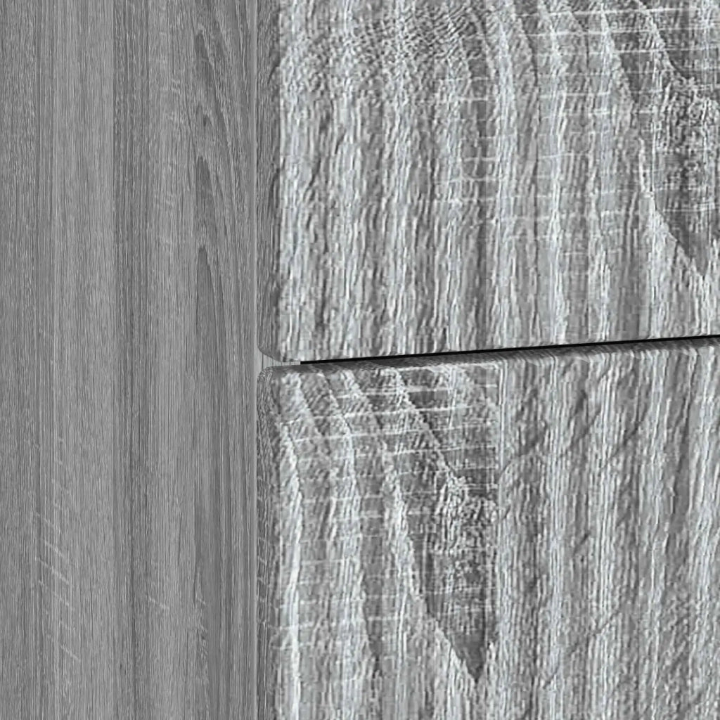 Armadio da Notte con cassetto Grigio Sonoma 62 x 34,5 x 48 cm 894551
