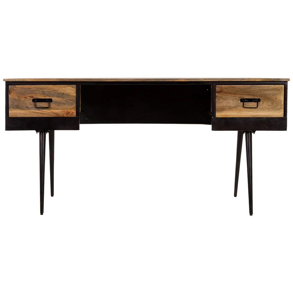 Scrivania a 2 cassetti 160x60x78h cm