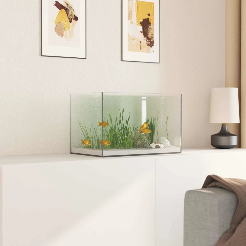 Acquario con archiviazione Trasparente 40 x 25 x 25 cm Vetro 42020381