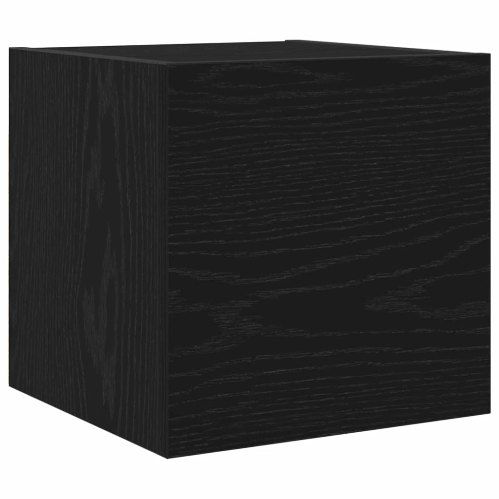Set mobile TV 3 pcs Rovere Nero Legno multistrato 3393139