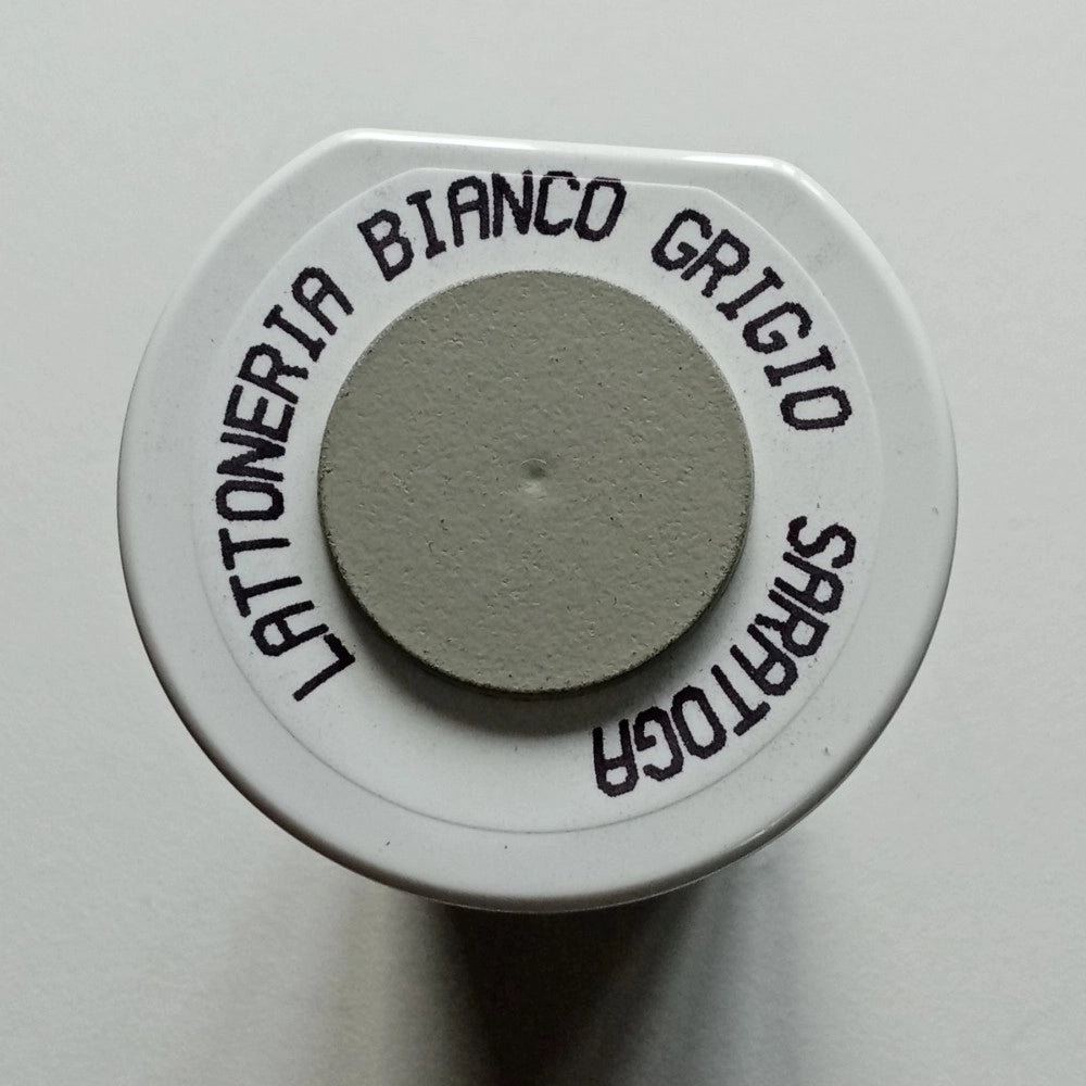 Saratoga bianco grigio semilucido bomboletta vernice happy color lattoneria spray 400ml per lamiera legno ferro muro