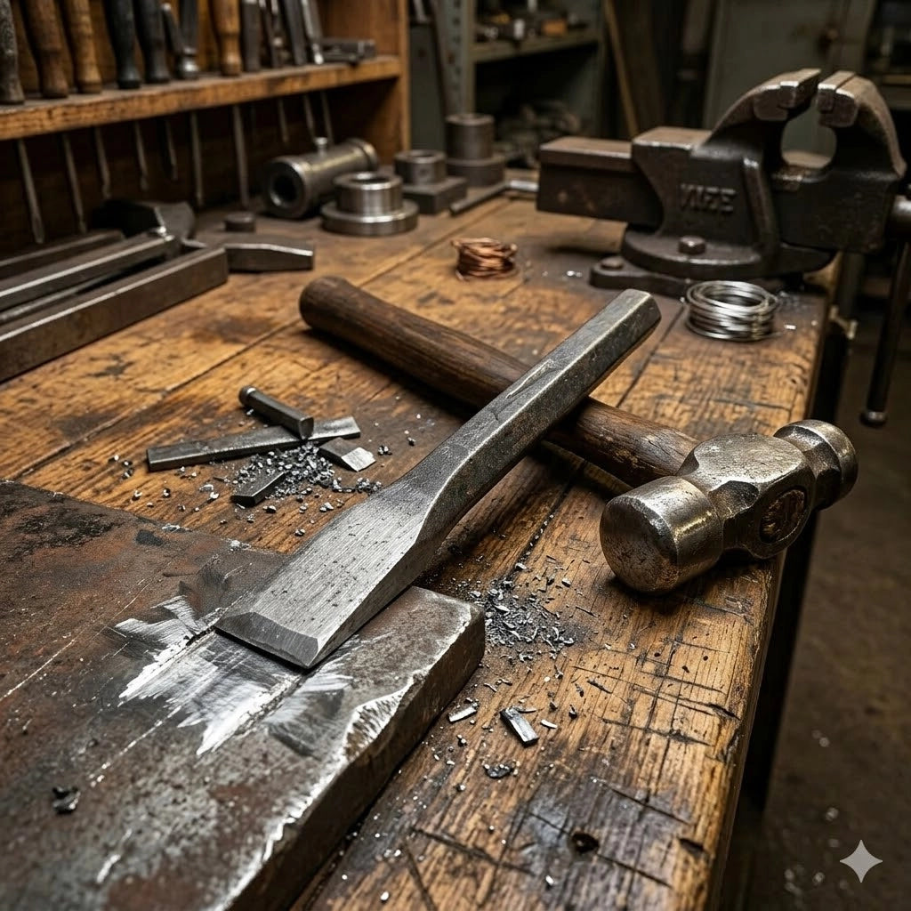SCALPELLO DA MURATORE mm 16 x 300 a taglio  - RINALDI