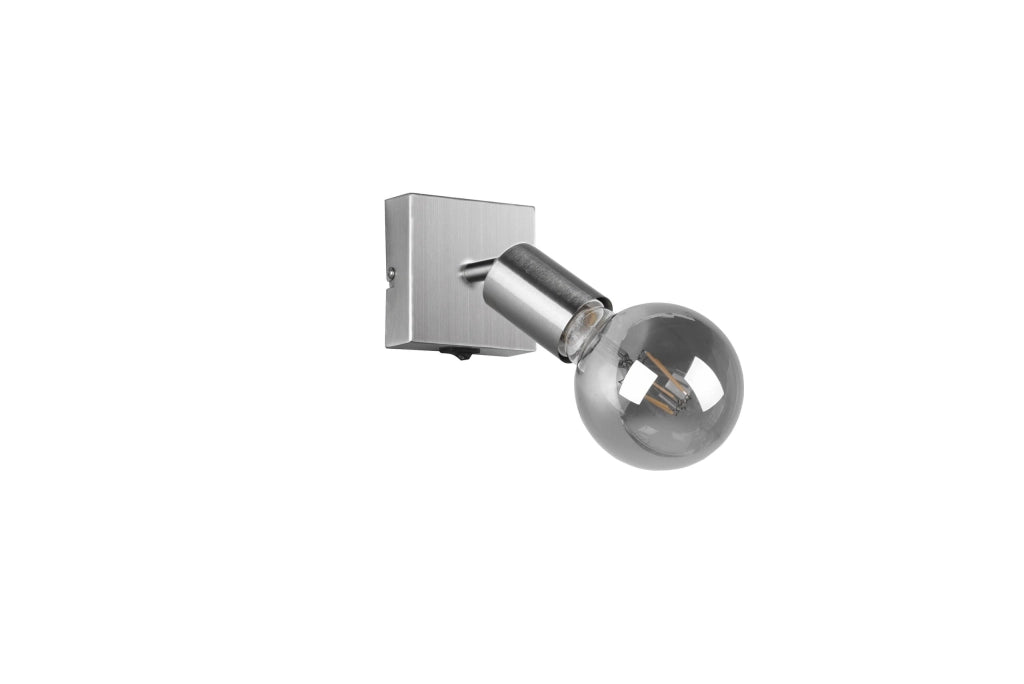 Spot da Interno   in Metallo Nickel Opaco
