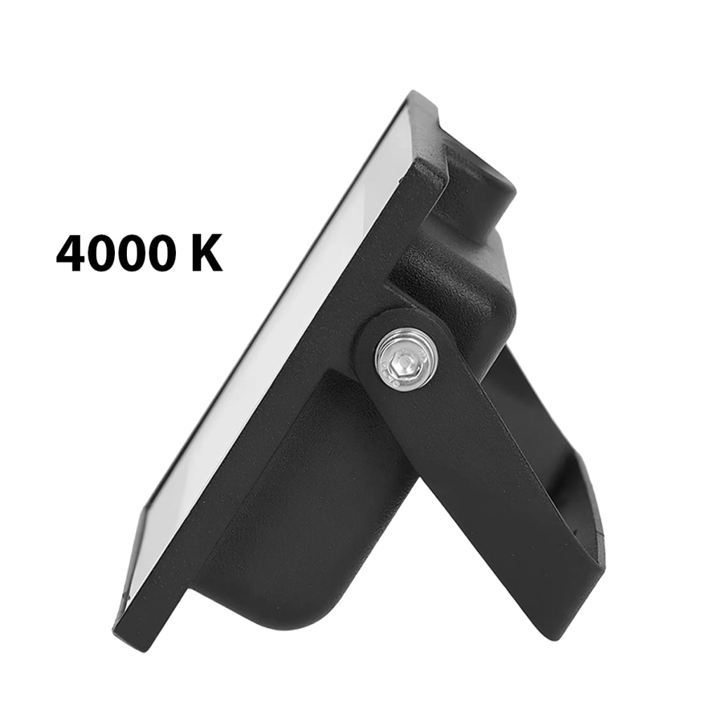 Proiettore LED Esterno 20W 1620 Lumens 4000K IP44 Nero Nedis