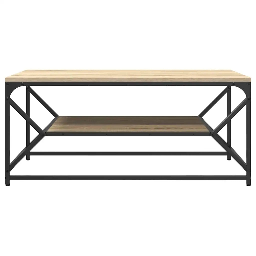 Tavolino da salotto Rovere Sonoma 90 x 50 x 40 cm 868232