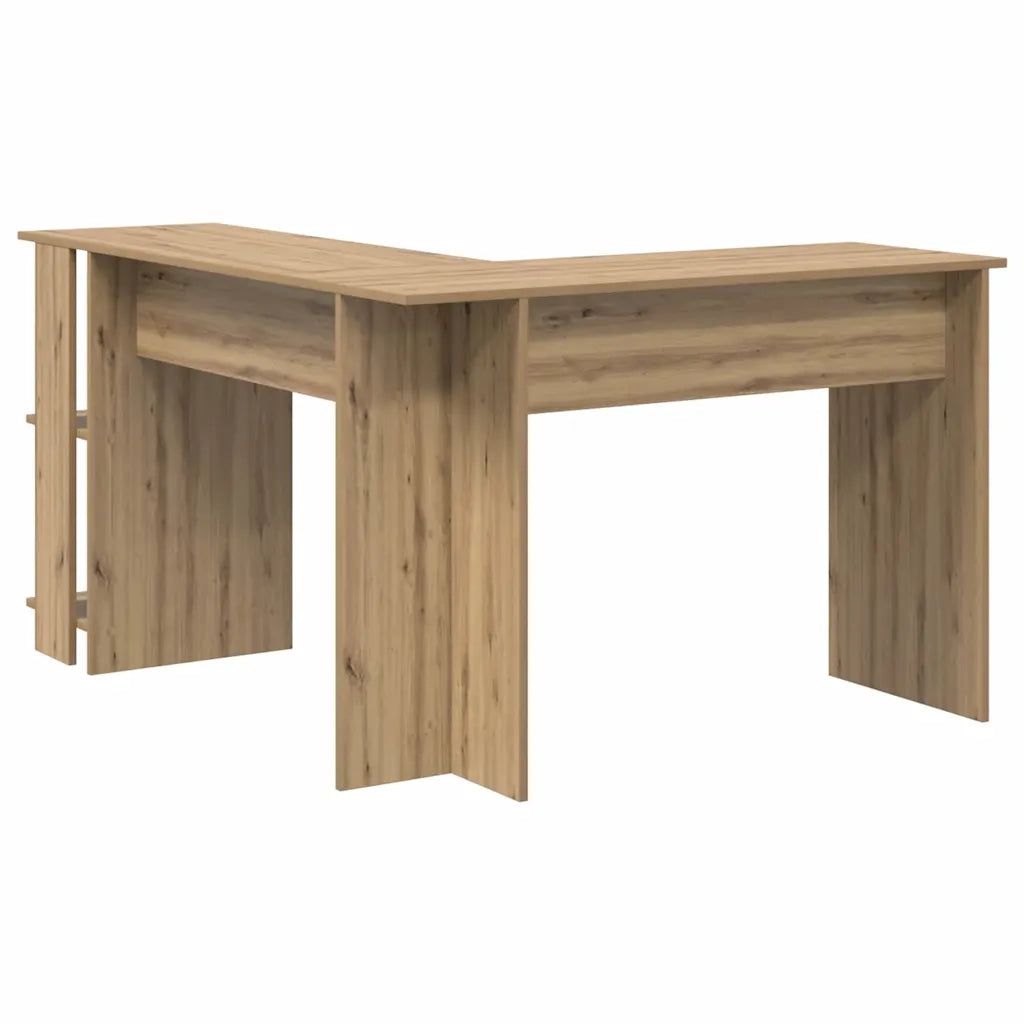 Scrivania ad angolo Rovere artigianale Legno ingegnerizzato 869561