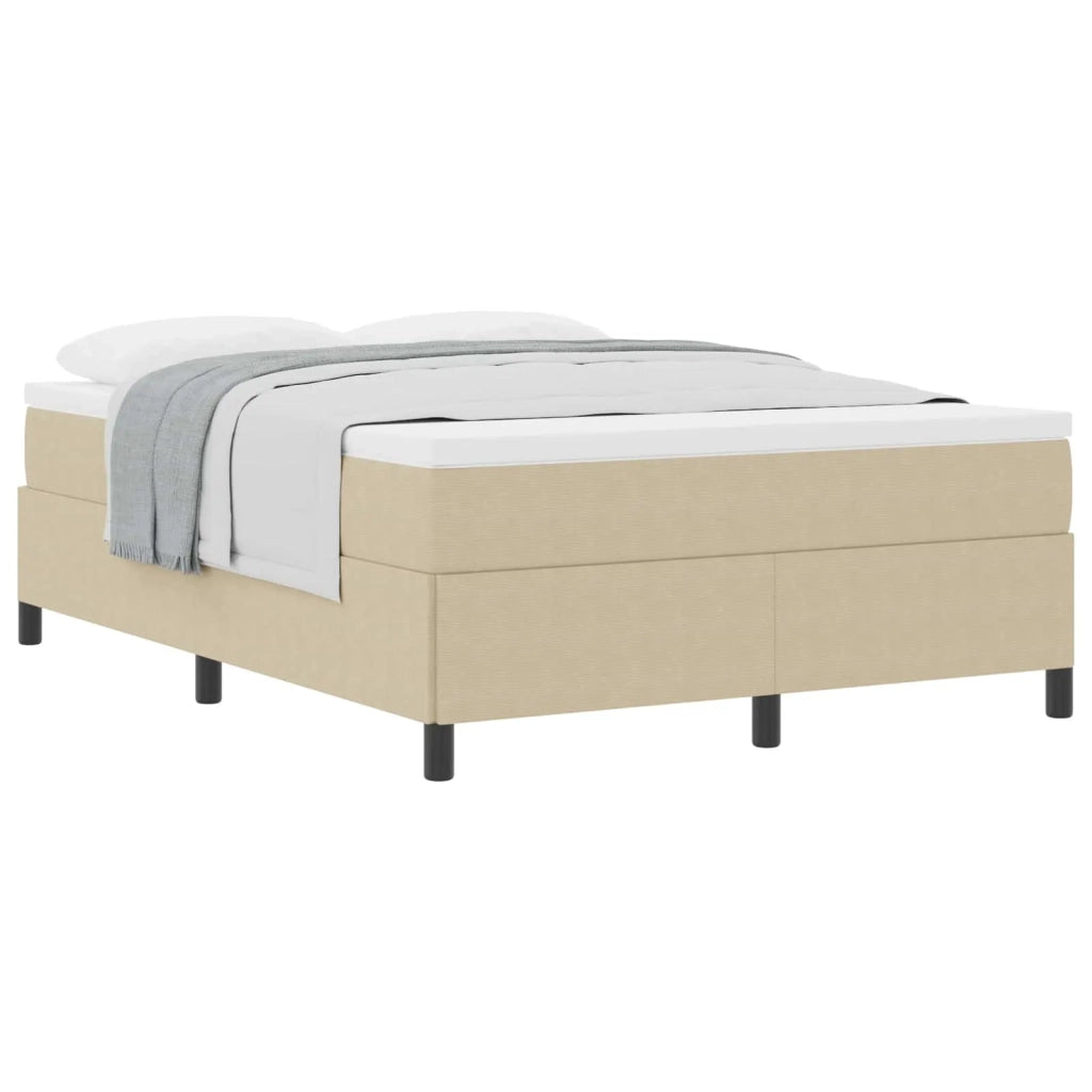 Letto a molle Grigio Verde 160 x 200 cm Tessuto in Cords 42006981