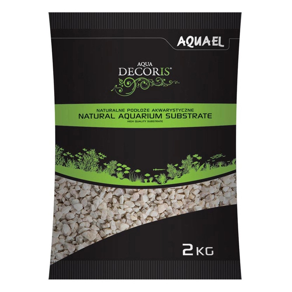 Aquael Dolomite Gravel 2-4mm - Ghiaia alcalinizzante per acqua dolce Formato: 2 KG