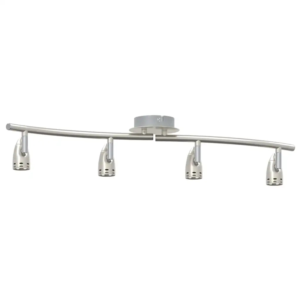 Faretto da soffitto Nichel 61 x 10 x 12,5 cm Metallo 4108220