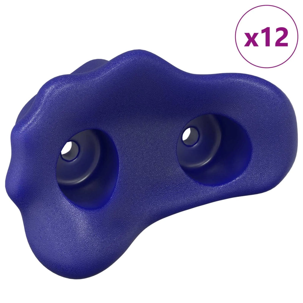 Presina da arrampicata 12 pcs Blu 100 x 67 x 43 mm PP