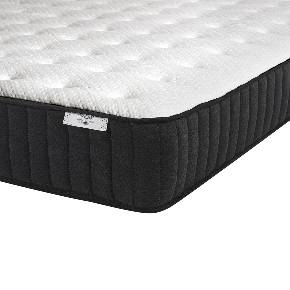 Materasso a molle insacchettate matrimoniale 140 x 200 cm con lattice