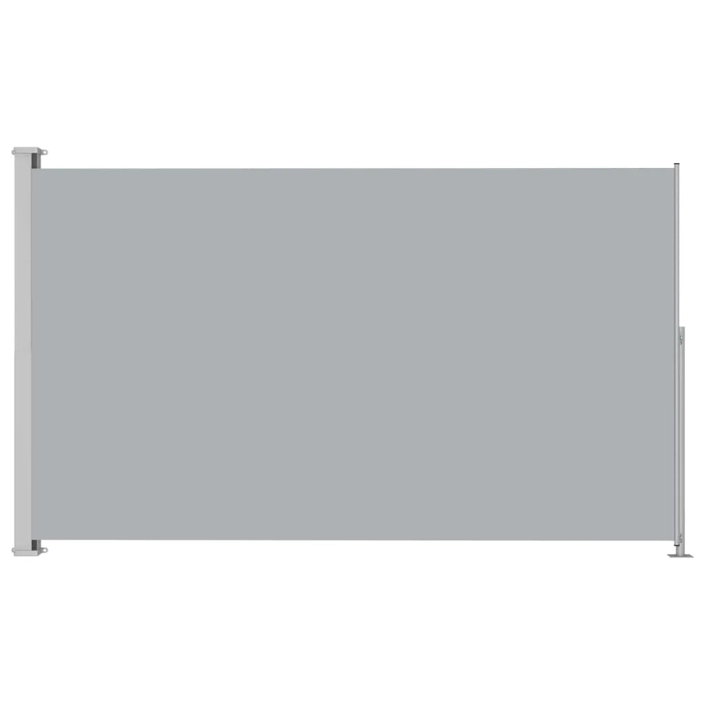 Tenda da sole laterale retrattile 180 x 300 cm grigia 02_0007326