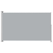 Tenda da sole laterale retrattile 180 x 300 cm grigia 02_0007326