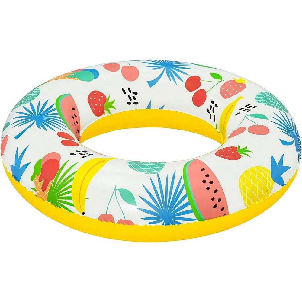 Trade Shop - Ciambella Salvagente Gonfiabile A Fantasia 61 Cm Per Bambini Modelli Ass. 36014 -