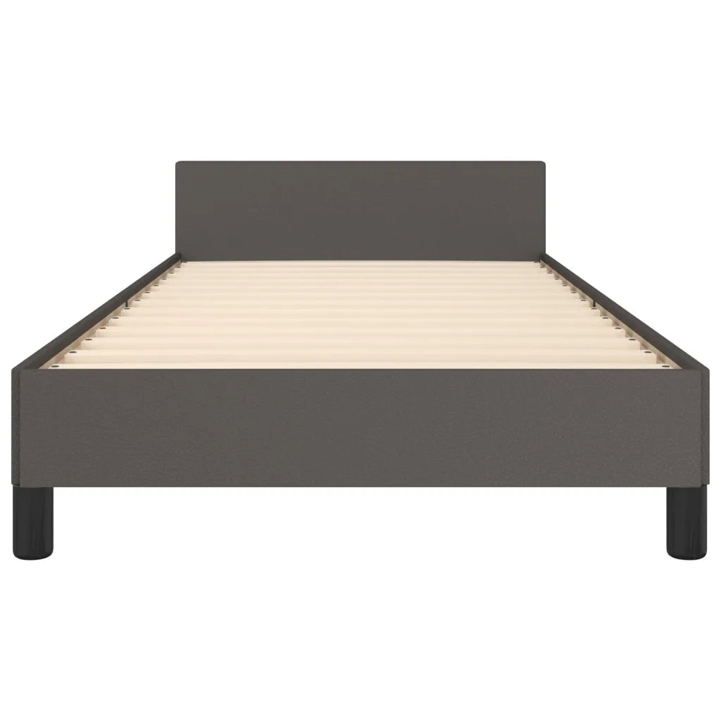 Giroletto con Testiera Crema 80x200 cm in Similpelle cod mxl 61318
