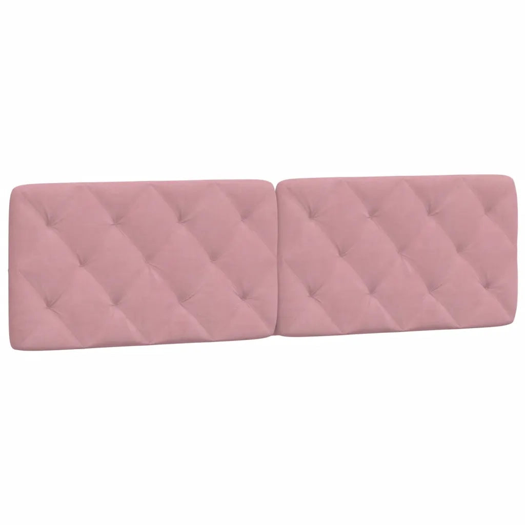 Cuscino Testiera Rosa 180 cm in Velluto CFW5474744