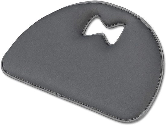Kushioncino per ginocchio protezione ginocchio morbido con maniglione manubrio grigio poliestere - Universale
