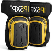 Knee Pads Professionali con Doppio Cuscino di Gomma e Cinture Antiscivolo Regolabili per Lavoro, Giardinaggio e Costruzione - 1 Paio