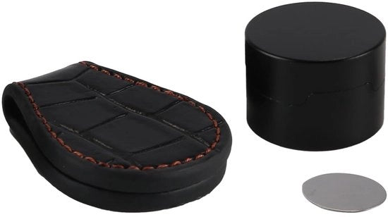 Sostegno magnetico per biliardo in legno con clip per carboncino
