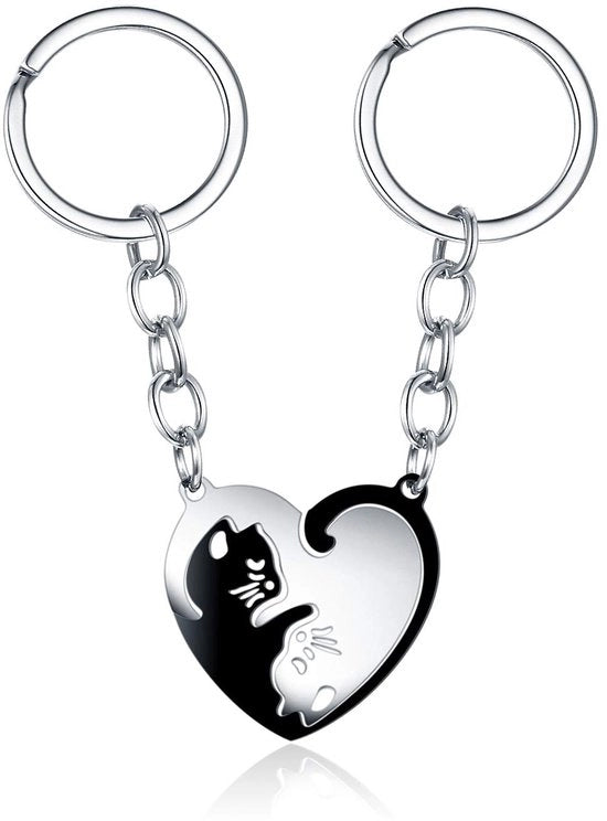Impugnatura a Cuore - Cassetta a Due Impugnature - Materiale Inox - Set a Due - Sostenibile - Ideale Regalo per Appassionati - Impugnatura a Cinghia