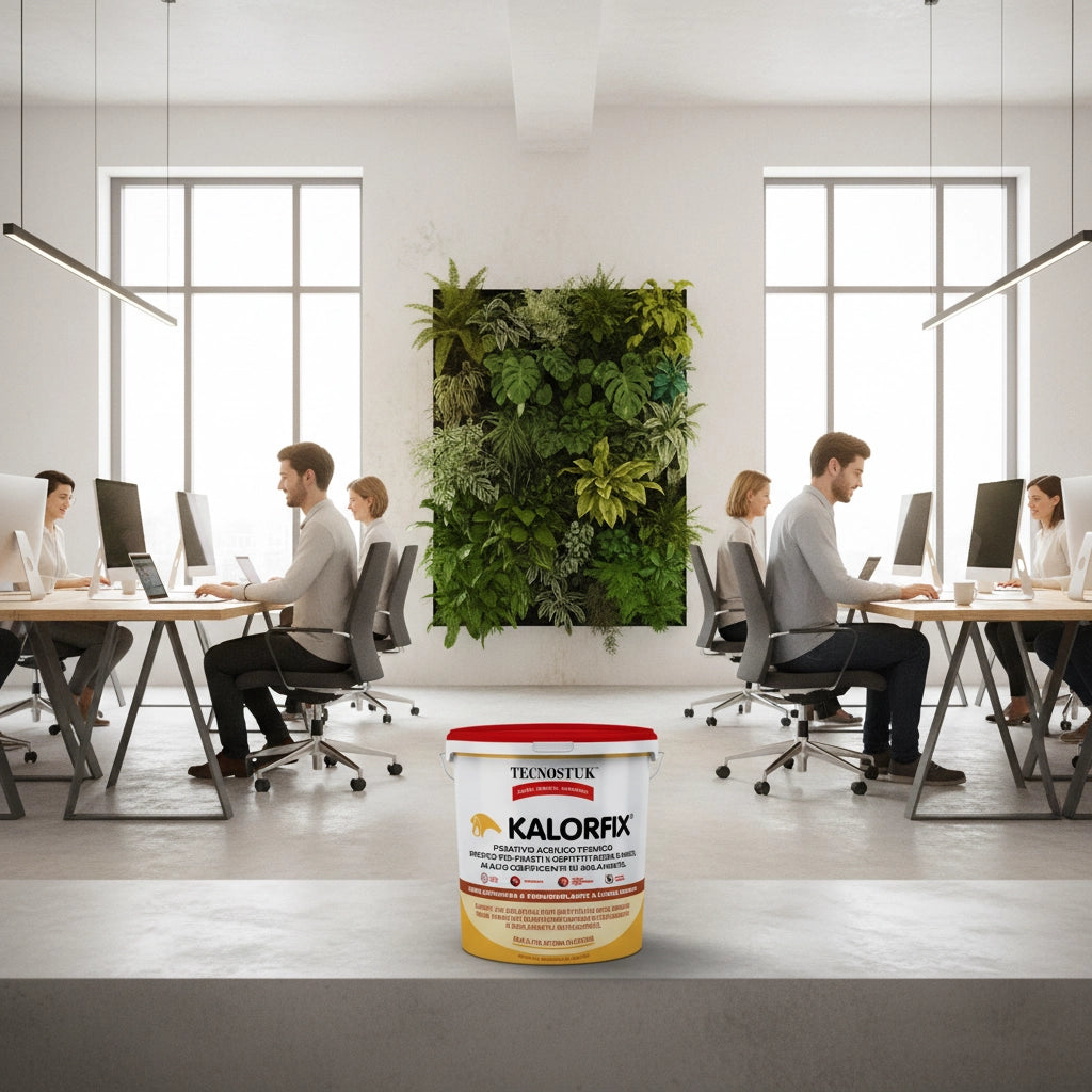 Kalorfix fissativo termico specifico per pareti e soffitti freddi e umidi *** formato 1 lt, confezione 1