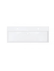 SPRING RISE RIHO lavabo 100x46x12 cm 2 fori in ceramica