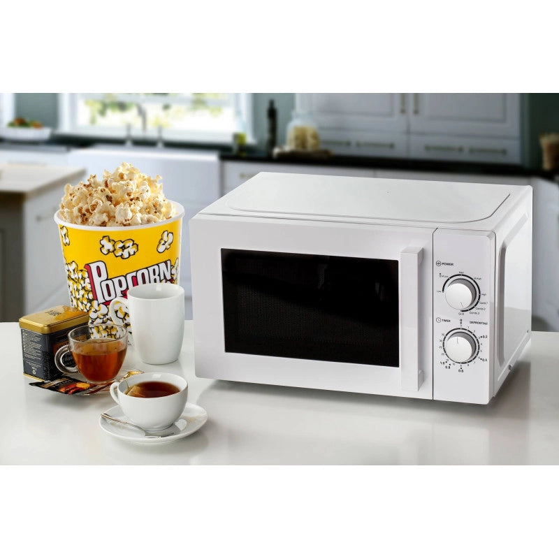Forno a Microonde Combinato con Grill - 1000 Watt - 20 Litri - Bianco
