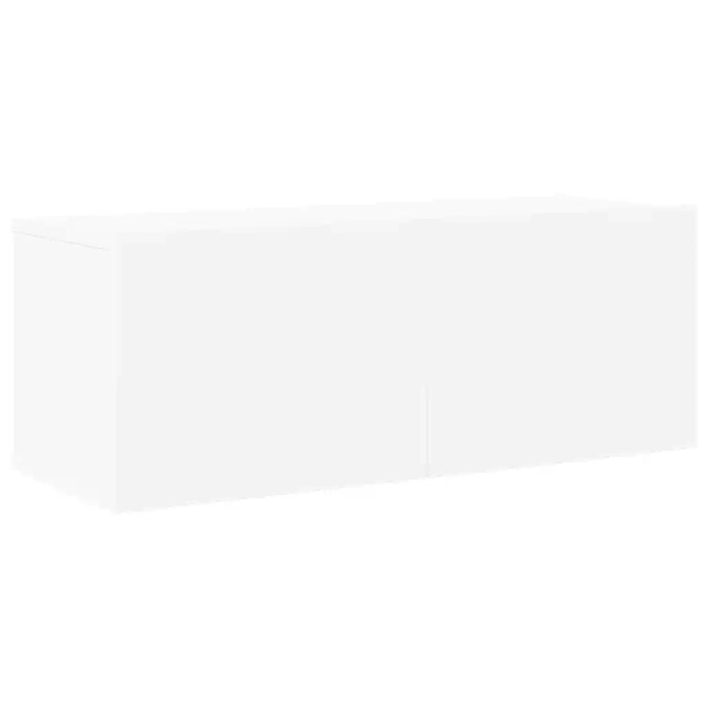 Set Mobili Porta TV 8 pz Bianco in Legno Multistrato 3078723