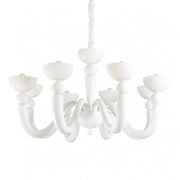 Lampada A Sospensione Bon Bon Sp8 Bianco Ideal-Lux