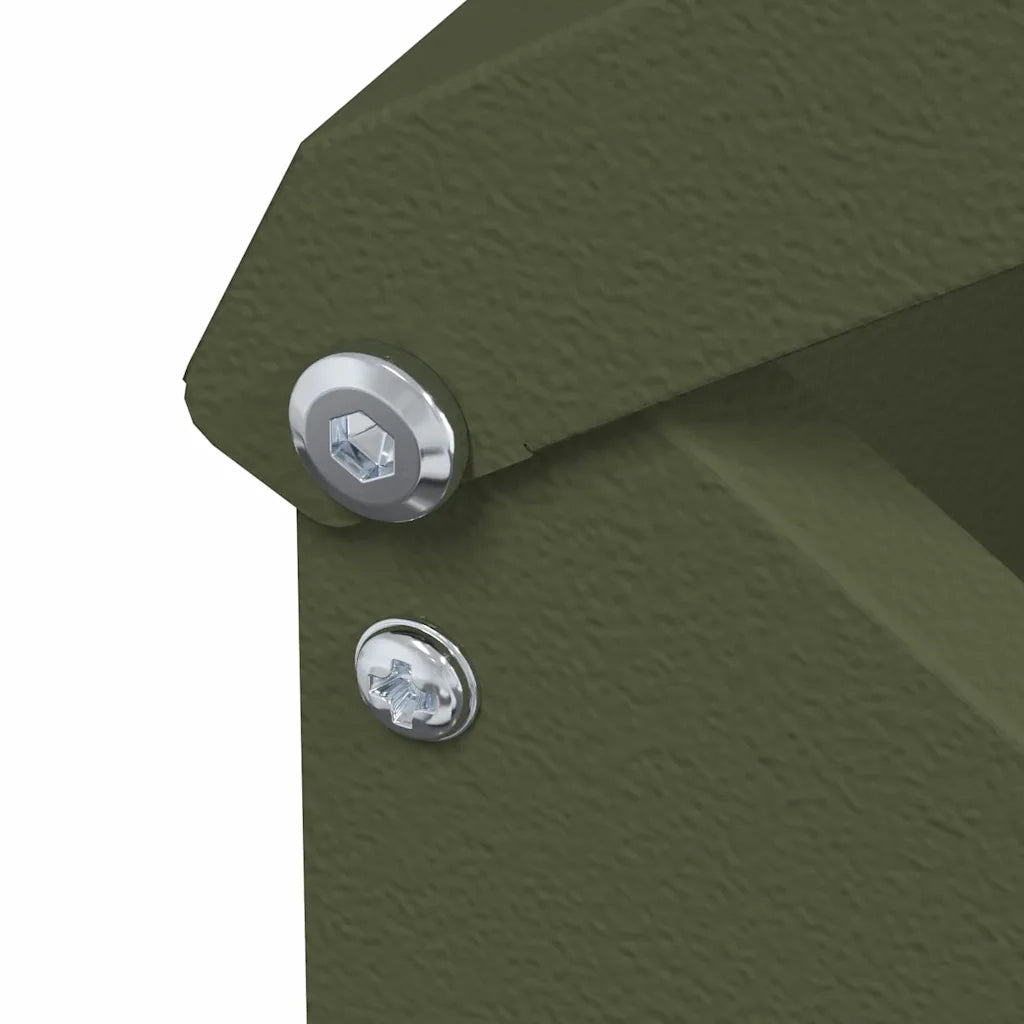 Feeder per pollo Verde oliva 13 x 12 x 51 cm CFW9725412