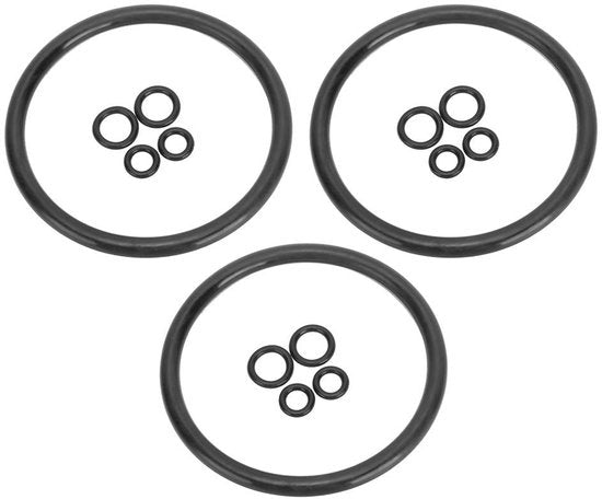 Set di O-Ring in Silicone - 15 pezzi - Impermeabilizzazione - Materiale riciclabile - Set di packing per birra - Materiale duraturo
