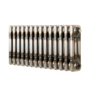 Radiatore 3 Colonne Orizzontale Metallo Grezzo 300x650 mm