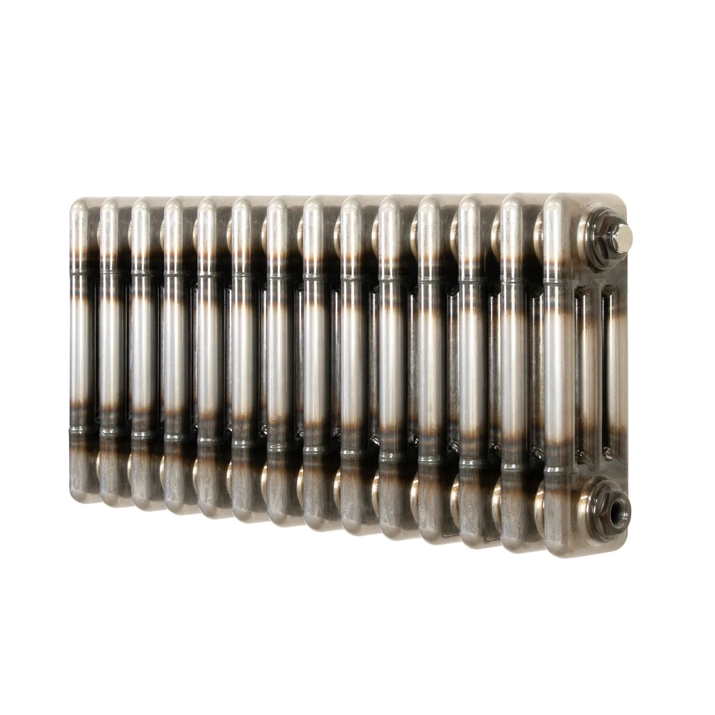 Radiatore 3 Colonne Orizzontale Metallo Grezzo 300x650 mm