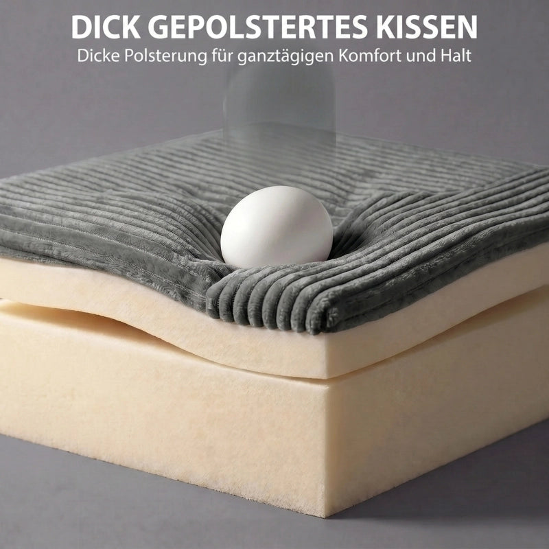 Divano letto 3 posti con contenitore e schienale regolabile; 188x140 cm; grigio