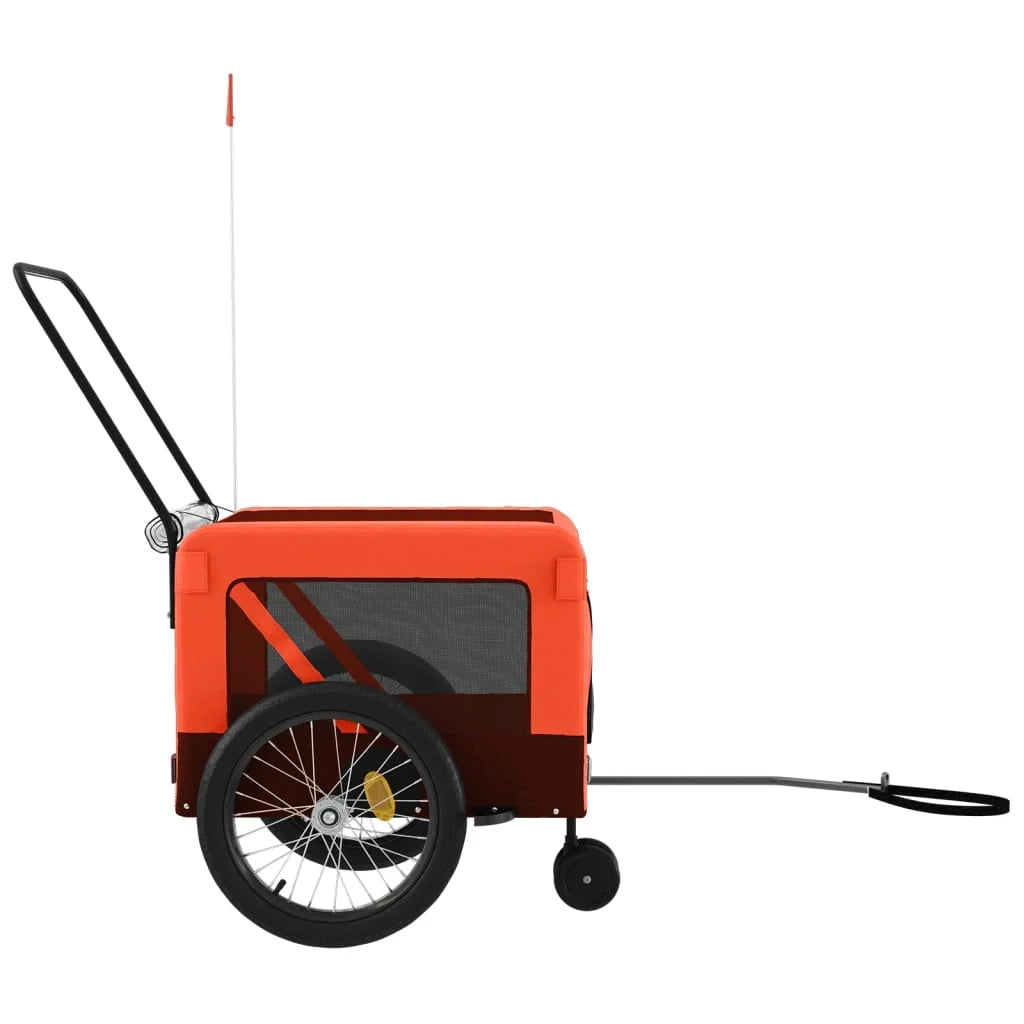 Rimorchio/carrello per animali domestici arancione 02_0044339