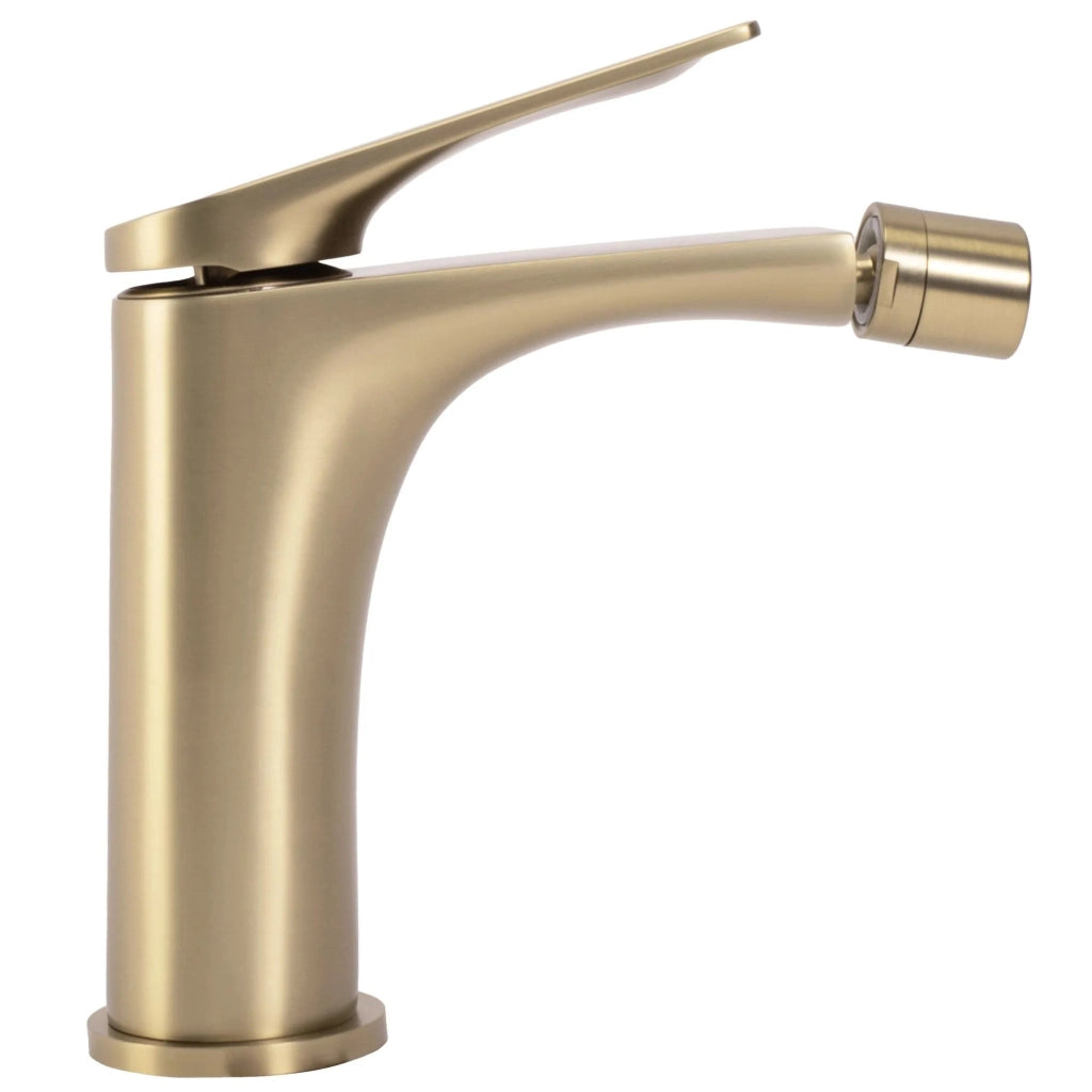 Rubinetto Bidet Rea Avalon Brush Gold