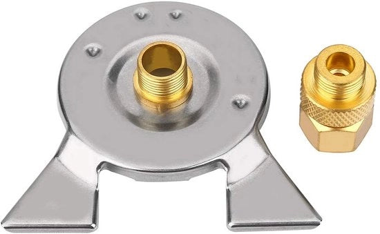 Adattatore per stufa a gas - Cucina a gas ultraleggera - Ideale per campeggio all'aperto - Convertitore di cilindro di gas universale - Leggero e duraturo - Adatto per