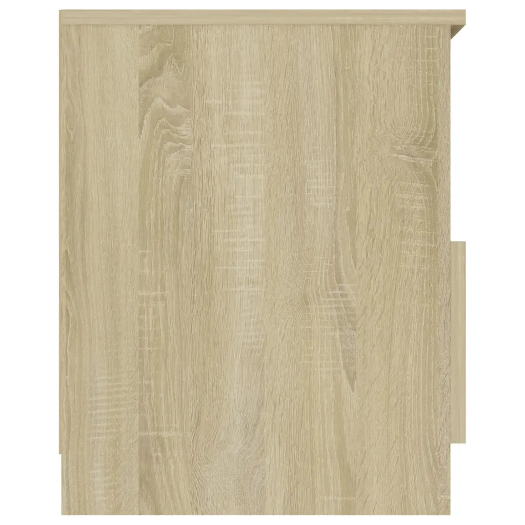 Comodini 2 pz Rovere Sonoma 40x40x50 cm in Legno Multistrato 806164