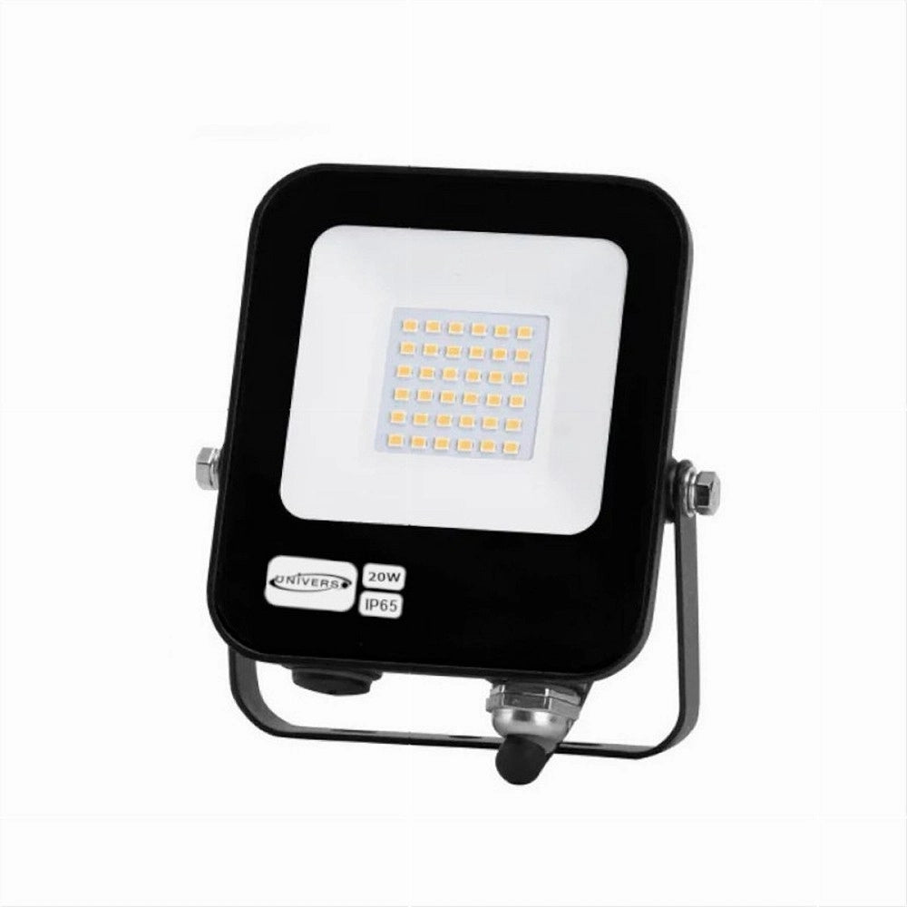 Trade Shop - Faro Led Ultra Slim 20 W Esterno Ip65 Orientabile Luce 6500k 3000k 4000k Jr-20w -