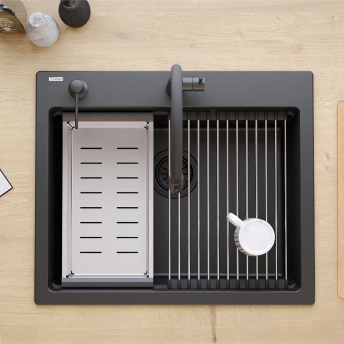 Lavello In Granito Kurt 110 Workstation Black