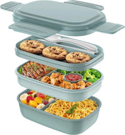 Lunchbox per Adulti e Bambini - 1900 ml - Borsa di Pane Imprigionata con Scatole per Picnic, Lavoro e Viaggi