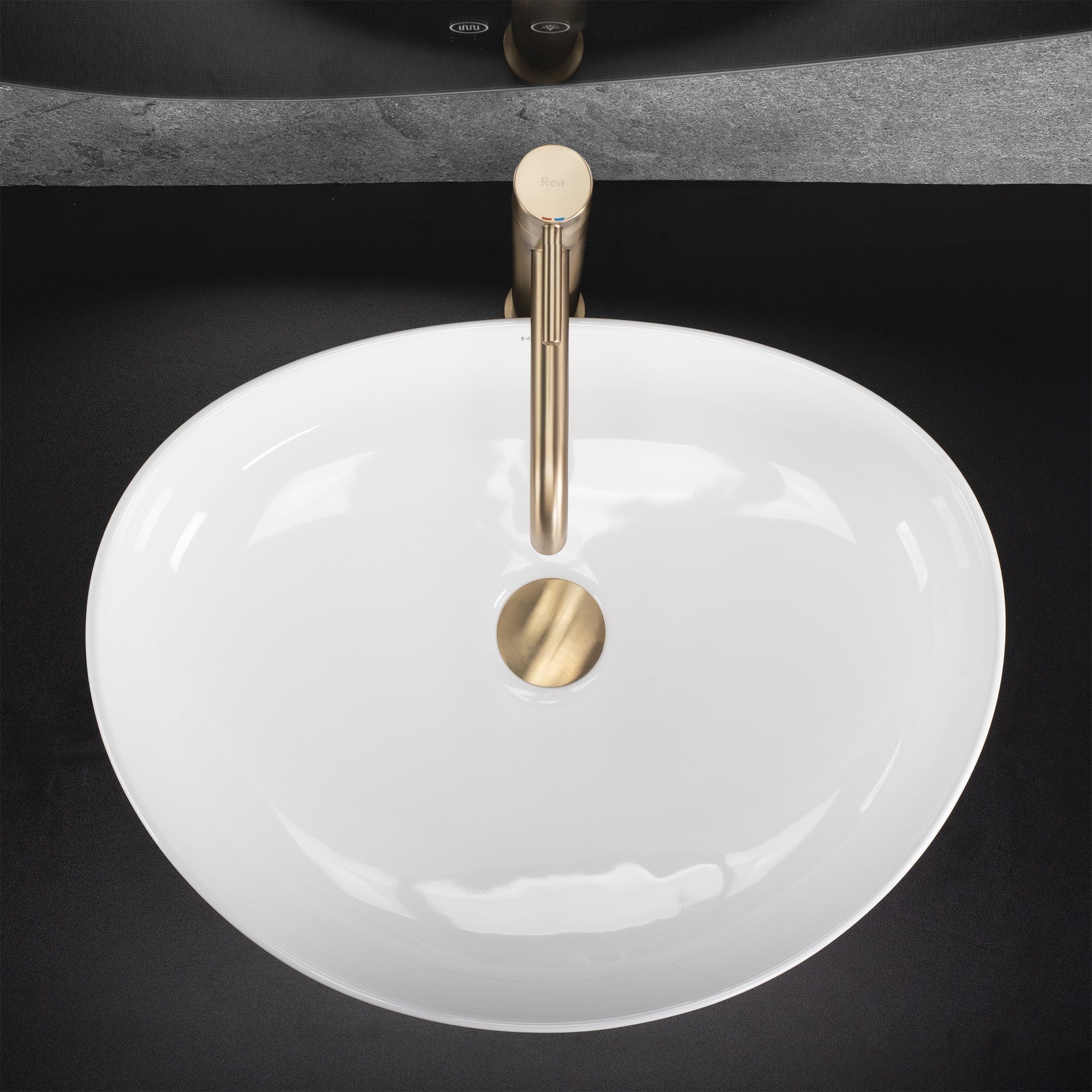 Lavabo Da Appoggio Rea Sabina 50