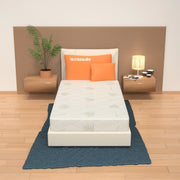 Materasso 80x190, alto 17 cm - Singolo, Memory, Sfoderabile, in Aloe Vera | Baldo