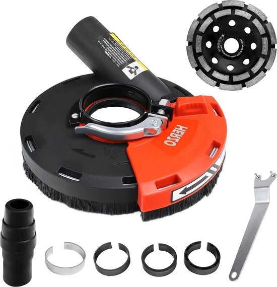 Aspiratore per sega a nastro 115-125mm con disco abrasivo diamantato 125mm